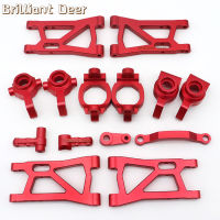 Aluminum Alloy Upgrade Parts for Remo Hobby Smax 116 RC Car 1631 1635 1651 1655 Swing Arm Steering Group Cup Axle Mount C Seat