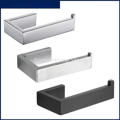 No Punching Paper Towel Holder Shelf Shelf Bathroom Kitchen 304 Stainless Steel Toilet Paper Holder Bathroom Counter Storage