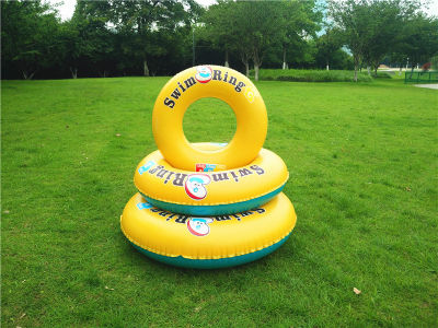 (ABC#)ชายและหญิงสายรุ้งเพิ่มห่วงว่ายน้ำผลไม้ lifebuoy ลูกทุ่นลอยน้ำ Inflatable underarm แหวน