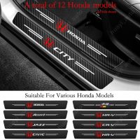 Honda Car Sill Sticker Anti-Scratch Waterproof Trunk Protector for Accord Br-v Cr-v Mugen Power Mobilio Hr-v Fit Brio Jazz Civic City