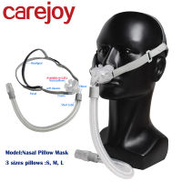 Carefoy แผ่นหมอนอิงเอนกประสงค์แผ่นหน้ากากครอบจมูก3ขนาดแผ่นตัวปิดจมูก CPAP สำหรับการรักษาภาวะหยุดหายใจขณะหลับ