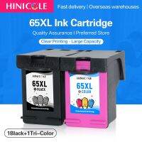 อะไหล่ HINICOLE ตลับ65XL เข้ากันได้กับ65XL HP สำหรับ Deskjet 2630 2632 2633 2634 2652 2655 3735 3752 3755เครื่องพิมพ์3758