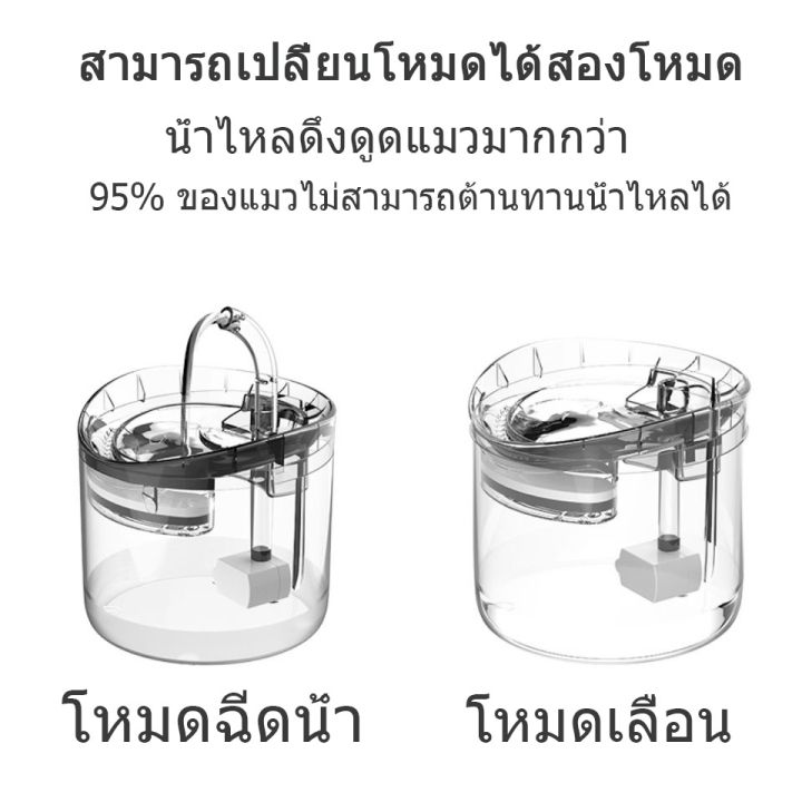 น้ำพุแมว-น้ำพุแมวใส-น้ำพุแมว-น้ำพุดื่มอัตโนมัติ-น้ำพุแมว