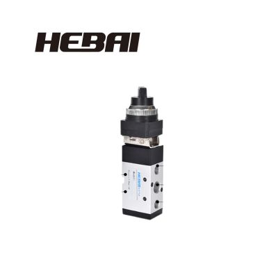 HEBAI MV522TB Select Switch Air Valve Right Pneumatics MV522 Series Mechanical Valve MV522TB 2 Position Mechanical Valve 2 Gear