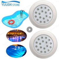 2PCS Underwater Lights Swimming Pool LED Lamp Waterproof Seven Color Changing ABS Colorful Pond Lights Home Outdoor Lighting