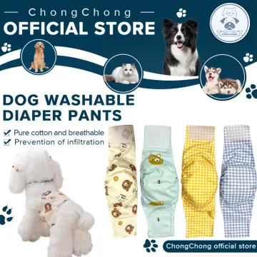 Buy Diapers For Dogs Male Washable online