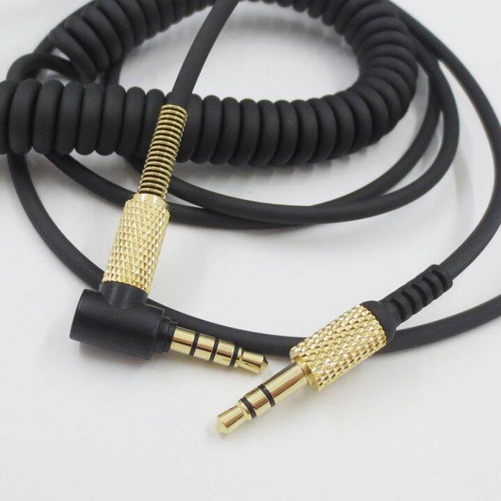 spring-audio-cable-cord-line-audio-cable-for-marshall-major-ii-2-monitor-bluetooth-headphone-without-mic