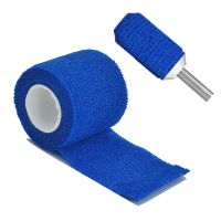 Special Offers 1/6/10 Pcs Blue Gauze  Bandage Self-Adhesive Breathable Elastic Bandages For Sports Fixing Finger Wrist Leg