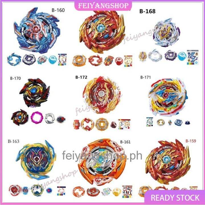 Beyblade Burst B-163 Booster Brave Valkyrie B-168 Rage Longinus B-172 ...