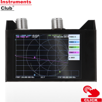 Instruments 4.0นิ้วหน้าจอสัมผัส3G Vector Network Analyzer เครื่องวิเคราะห์เสาอากาศ SAA-2N Shortwave HF VHF UHF พร้อมตัวเรือนเหล็ก