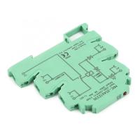 Mrc-25a61z230 Plc โมดูลแม่เหล็กไฟฟ้าแบบสัมผัสอินเตอร์เฟซรีเลย์อินพุต230vac 220vdc 1no 1 Nc.