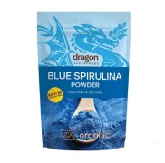 Bột tảo xoắn Blue Spirulina hữu cơ Dragon Superfoods 75g