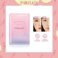 PINKFLASH ผ้าเช็ดทำความสะอาด Magic Reset หนึ่งวินาที Deep Cleansing Gentle Soft Plant Essence Oil Control ผ้าเช็ดทำความสะอาดผิวหน้า