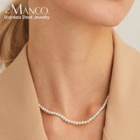 【DT】hot！ eManco New Imitation Necklace Round Small Size Womens Clavicle Chain