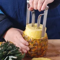 2022 Pineapple Peeler Cutter Ananas Meat Extractor Cut Corer Remover Machine Stainless Steel Home Kitchen Home Gadgets