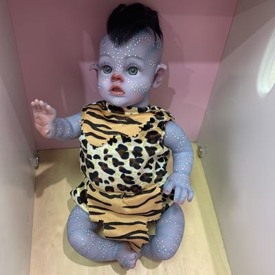 hot！【DT】✒☾  12inch Hand Made Detailed Painting Dolls Lifelike Real Soft Small Baby