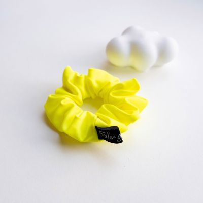 teller of tales scrunchies - mini lemon (active collection)