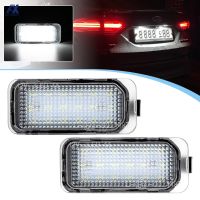 Newprodectscoming 2X Number Plate Lights LED License Lamps White for Ford Fiesta Focus C MAX S max Mondeo Kuga Galaxy for Jaguar XF X250 XJ X351