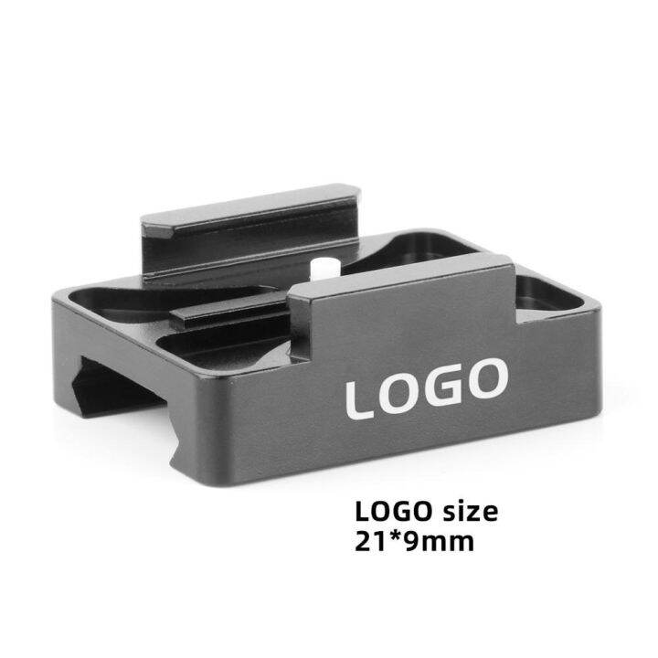 CNC 20mm Mini Mount Base Adapter for Hero 1 2 3 3+ 4 Session 5 6 7 8