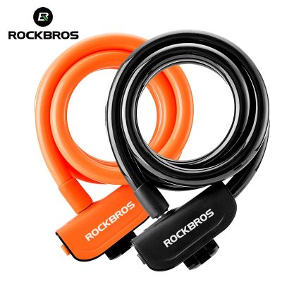 【CW】 ROCKBROS Memory Cable Lock MTB Road Motorcycle Anti-theft Accessories Cover Locker Door