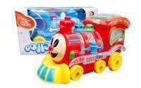 share รถไฟชนถอย มีเสียง มีไฟ  FUNNY TRAIN Choochoo No.618 (สีแดง)