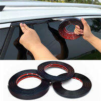 แต่งรถ Universal Auto Window Edge Protector Trim Black Silver Body/ Door Anti-scratch Protection Strip Car Sticker Decorate-so6