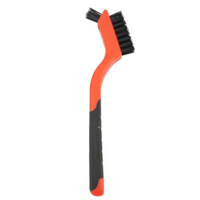 7 Inch Industrial Cleaning Brush Brass Nylon Stainless Steel Wire Hard Bristle Brush Rust Remover Cleaning Gap Brush Hand Tools
