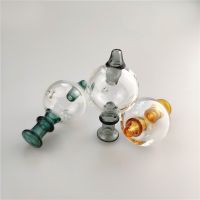 [HOT LUQQYOIOXW 511] แก้ว Carb Cap สำหรับความร้อนควอตซ์ Banger เล็บ Carb Cap สำหรับท่อน้ำ Dab Rig Banger