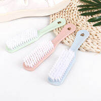 แปรงทำความสะอาดรองเท้าพลาสติกอเนกประสงค์ Bushy Nylon Bristles Scrubber Washing Tool