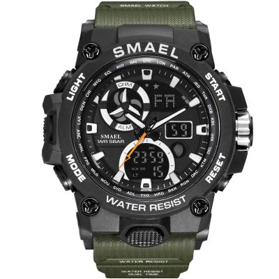 HotFashion Smael กีฬาแบรนด์ชั้นนำนาฬิกาผู้ชายของเล่นบุรุษนาฬิกาทหารกองทัพ S ช็อก50เมตรนาฬิกาข้อมือกันน้ำ