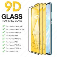 Hot 9D Tempered Glass For Huawei P30 Lite P40 Lite E P20 Pro Protective Screen Protector Glass For Huawei P 30 40 20 Pro Film