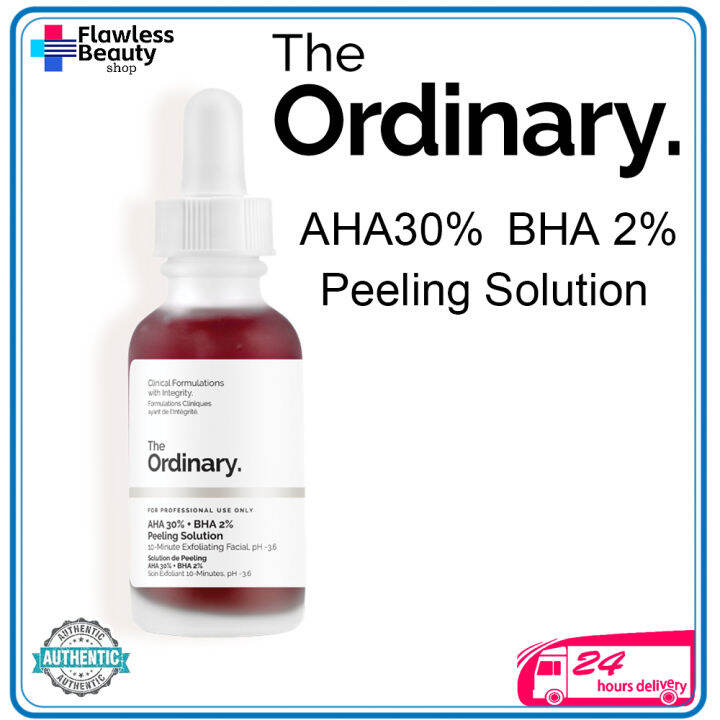 [AUTHENTIC]The Ordinary AHA 30 + BHA 2 Peeling Solution Exfoliating
