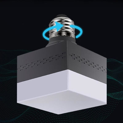 หลอดไฟ LED S E27 LED หลอดโคมไฟสามารถหมุนสแควร์หลอดไฟ High-Power ในร่ม Energy-หลอดไฟประหยัด