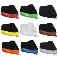 Motorcycle Cover Outdoor UV Protector Scooter Waterproof Bike Rain Dustproof 190T M-4XL for kawasaki vulcan s 650 suzuki gs 500 Covers