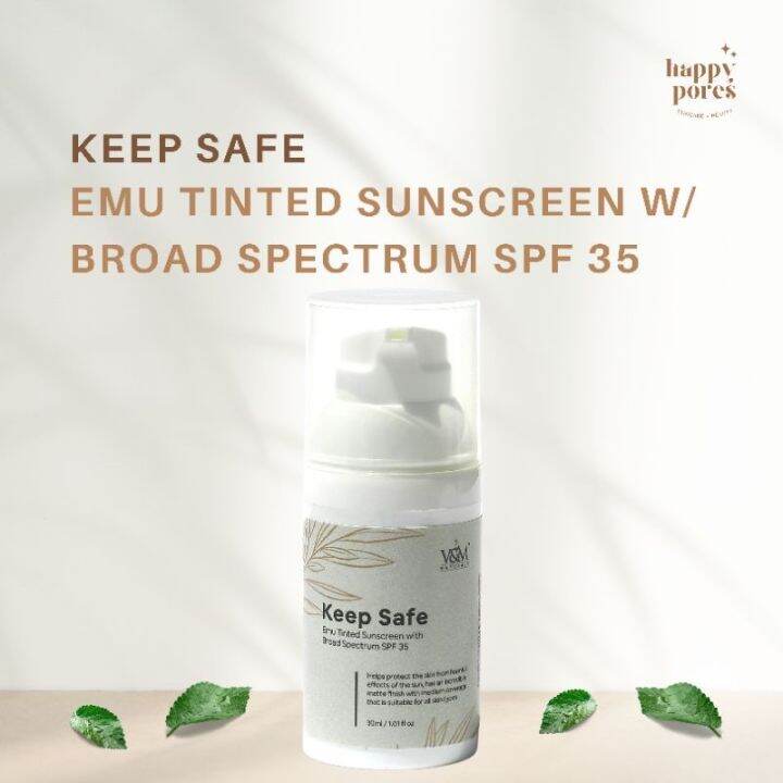 Emu Tinted Sunscreen With Broad SPF 35 Pores Lazada PH