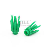 Moc Plant Stem Grass Cluster Bush 11ลำต้น DIY อาคารอิฐบล็อก City Street Garden View Compatible Assembles อนุภาค