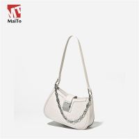 Maito light luxury fashion one shoulder alar pack small bag 2023 new female fashion new inclined shoulder bag --ndjb238803