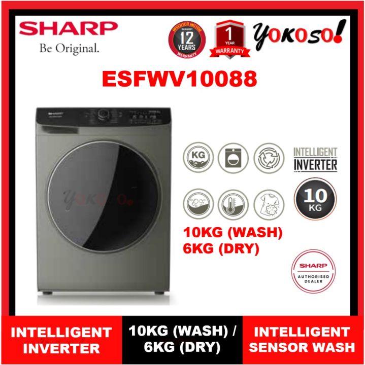 sharp washer dryer 10kg