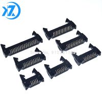 10pcs DC2 10/16/20/26/34/40 PIN 2.54MM pitch MALE SOCKET straight/Right angle idc box headers CONNECTOR 10P/20P/40P FOR FC Cable