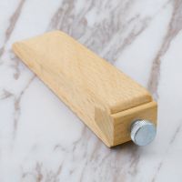 Wooden Sandpaper Holder Portable  Polishing Grinding Tool  Wooden Sand Paper Retaining Block. Power Sanders