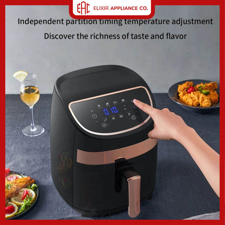 SOKANY Air Fryer Smart Touch Screen Large Capacity Fries Fried Chicken ...