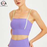 【Sportsangel】[Only bra]ชุดชั้นใน สปอร์ตบรา กันกระแทก เหมาะกับใส่เล่นโยคะ ฟิตเนส สําหรับผู้หญิง a