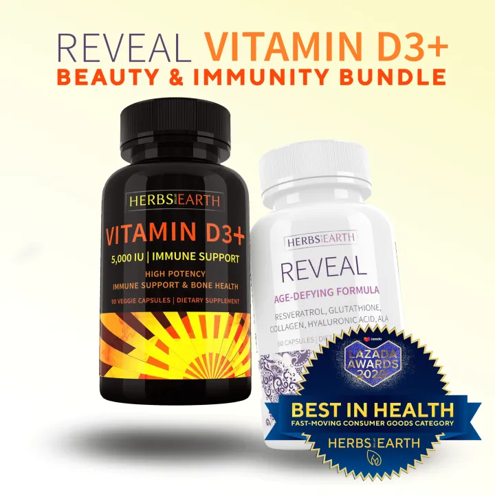 AntiAging Bundle REVEAL Age Defy and VITAMIN D3 5000IU Age Defying