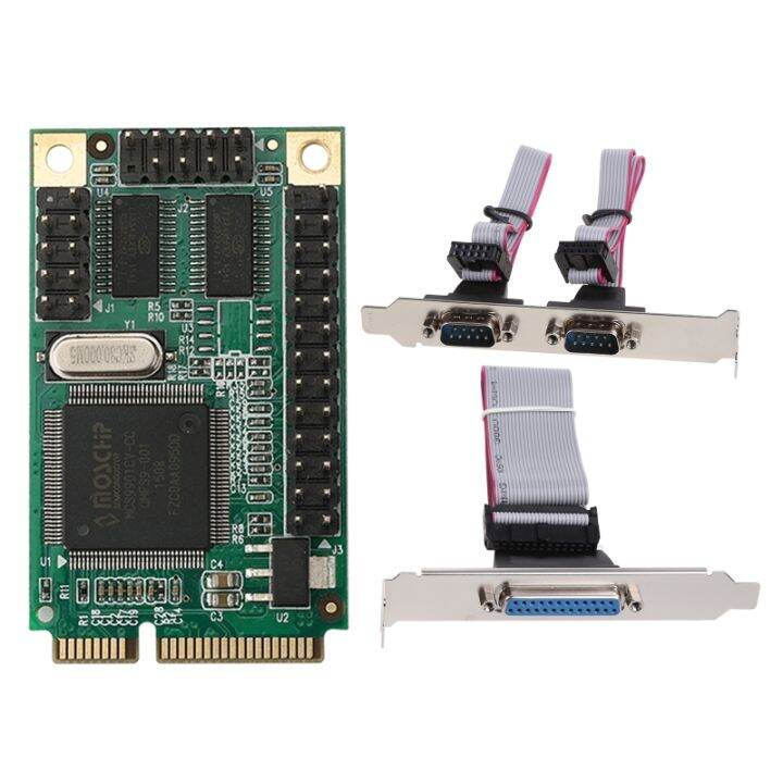 PCIE Parallel Serial Combo Card 1 Parallel, 2 Serial RS232 PCI for Express PCIe Adapter Card