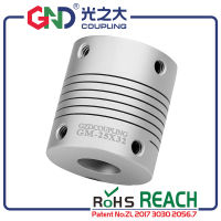 【♘COD Free Cas♘】 chuanso Couper ยืดหยุ่น Gm-d19.5 * L24.5มอเตอร์ Cnc Servo Motor อะลูมินัมอัลลอยมีความยืดหยุ่น Coupling 3d ชิ้นส่วนเครื่องพิมพ์ชุดต่อประกบมอเตอร์