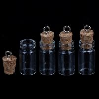 10Pcs Jars Multi Usage Cork Wish Glass New Mini Glass Bottles Small Vials Cork Glass