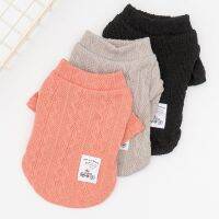 [COD] Dog Warm Pullover Knitted Sweater Bottom Shirt Small Clothing