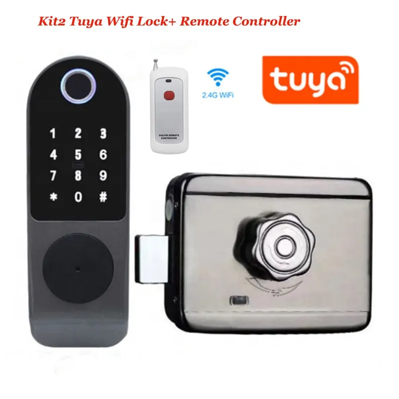 Wifi Control Tuya Smart Electronic Deadbolt Lock