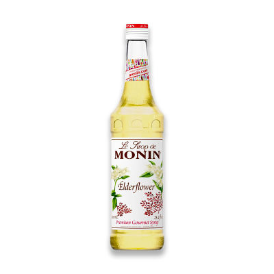 สินค้ามาใหม่! โมนิน ไซรัป กลิ่นดอกไม้ 700 มิลลิลิตร Monin Elder Flower Syrup 700 ml ล็อตใหม่มาล่าสุด สินค้าสด มีเก็บเงินปลายทาง
