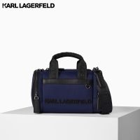 KARL LAGERFELD -  CARA LOVES KARL RECYCLED NYLON MINI GYM BAG 226W3012 กระเป๋าสะพาย